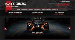 Desktop Screenshot of eastalabamapowersports.com